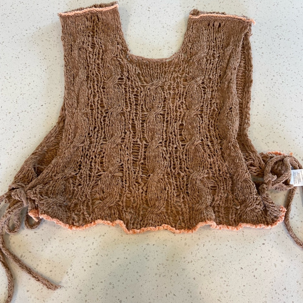 Free People Arlo Sweater Tank Vest - Picture 5 of 8